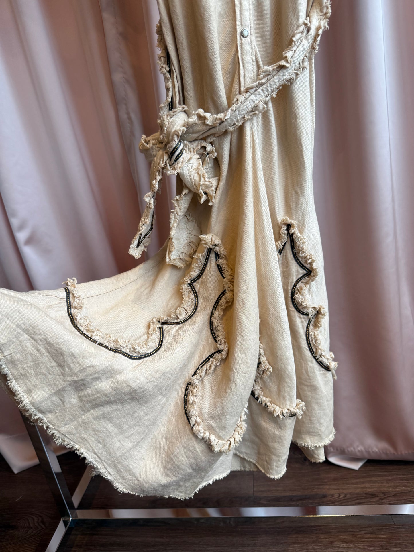 Dsquared² S/S 2006 Runway Western Short Sleeve Shirt Dress