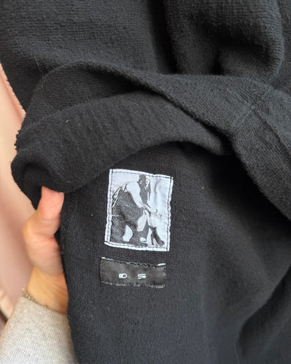 Rick Owens DRKSHDW F/W 16 Black High Low Dress