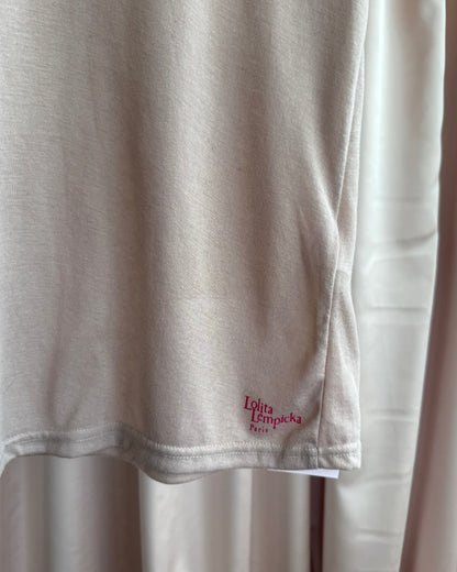 Lolita Lempicka x Biba Pink Cameo Lamp Print Tank Top