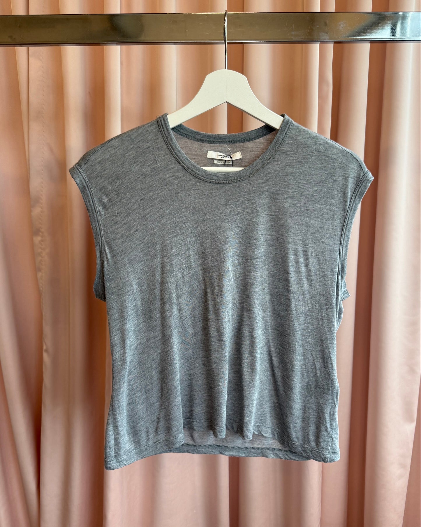 Isabel Marant Étoile Grey Viscose Cashmere Blend Tank Top