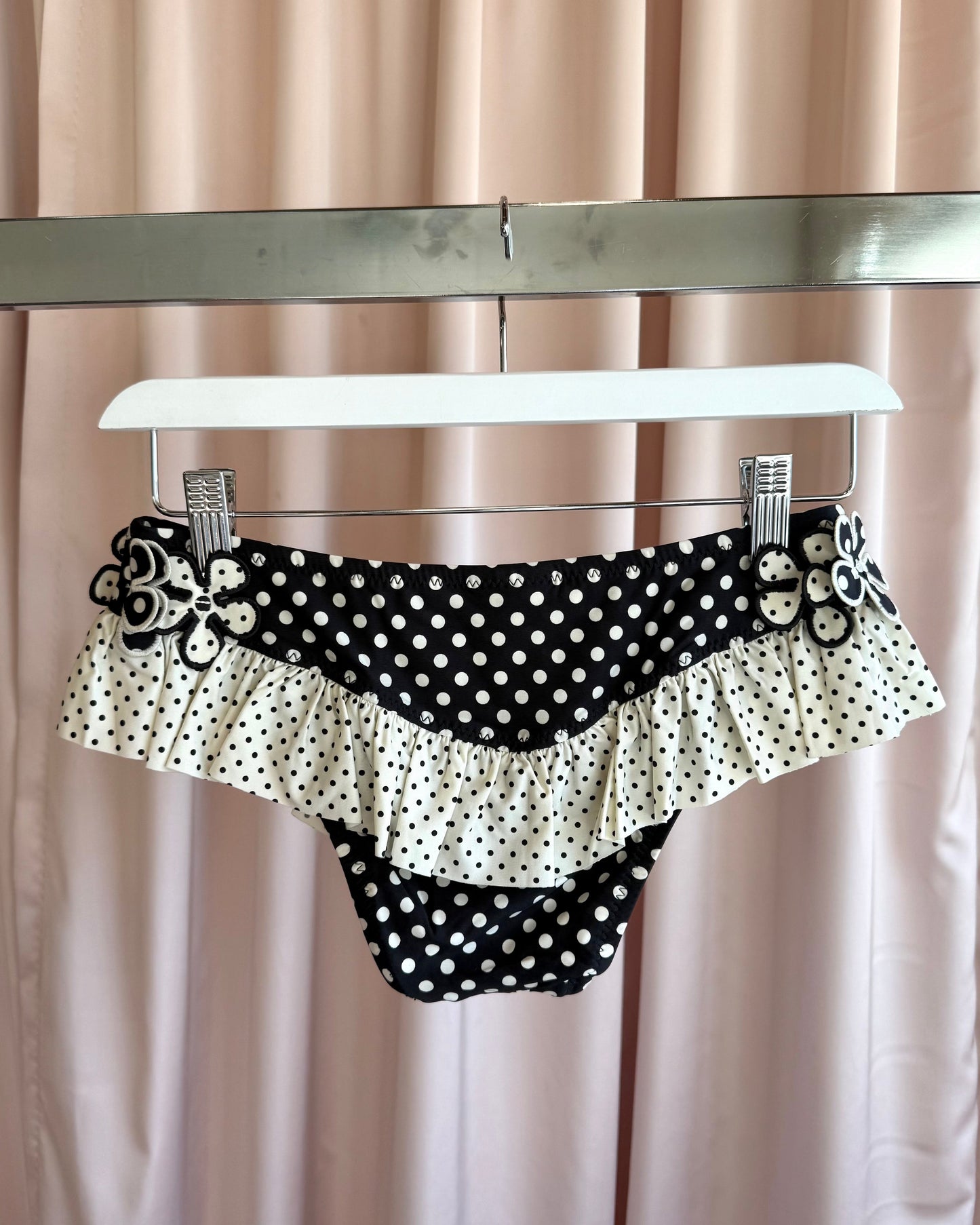 Betsey Johnson Black & White Polka Dot Bikini