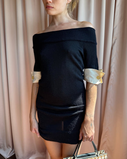 Studio 0001 by Gianfranco Ferre Knit Mini Dress