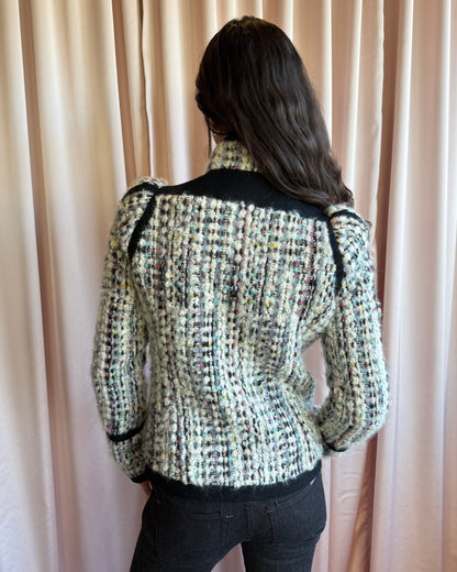 Balenciaga F/W 2007 by Nicolas Ghesquière Tweed Bouclé Jacket
