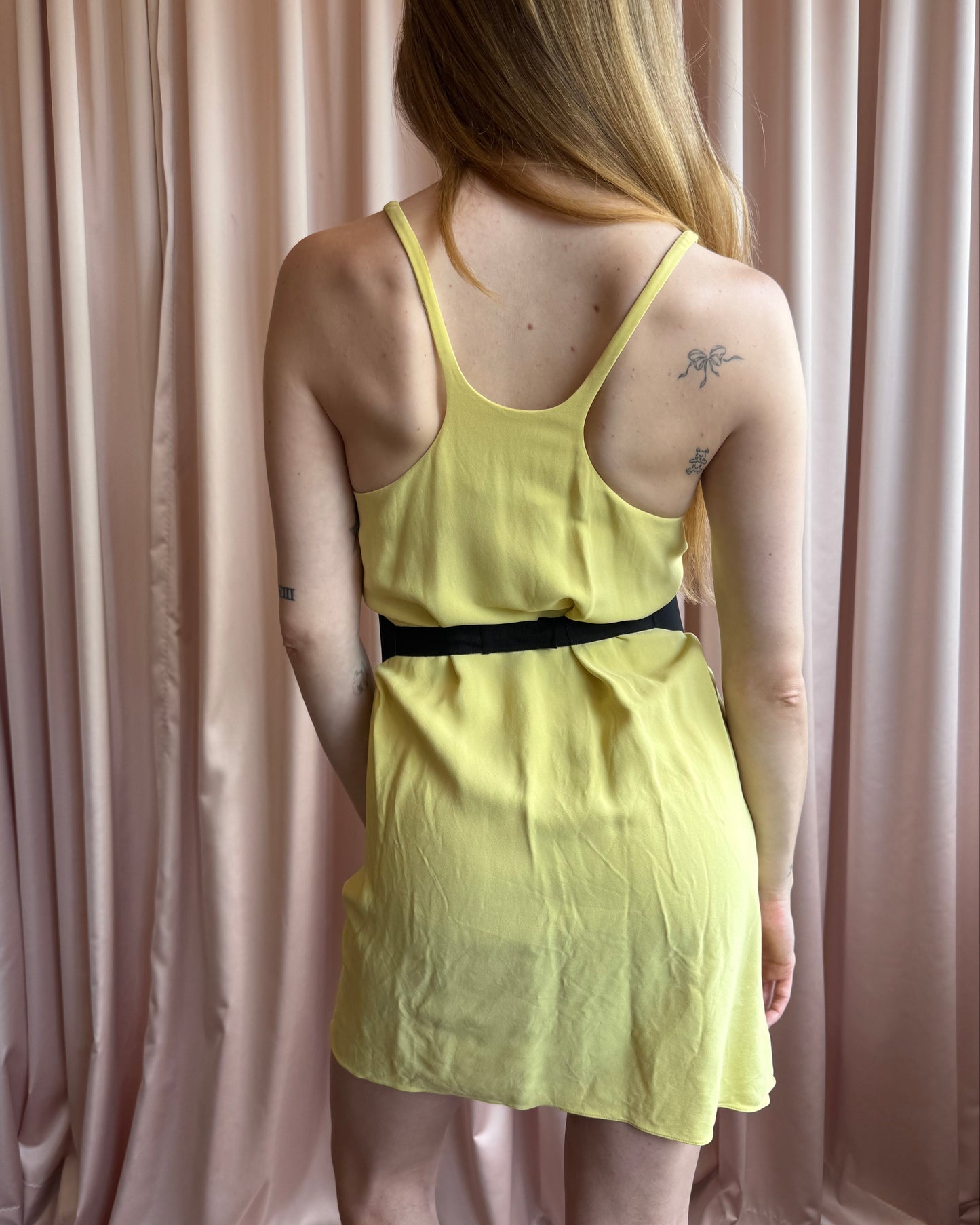 Balenciaga Resort 2013 by Ghesquière Belted Silk Blend Dress