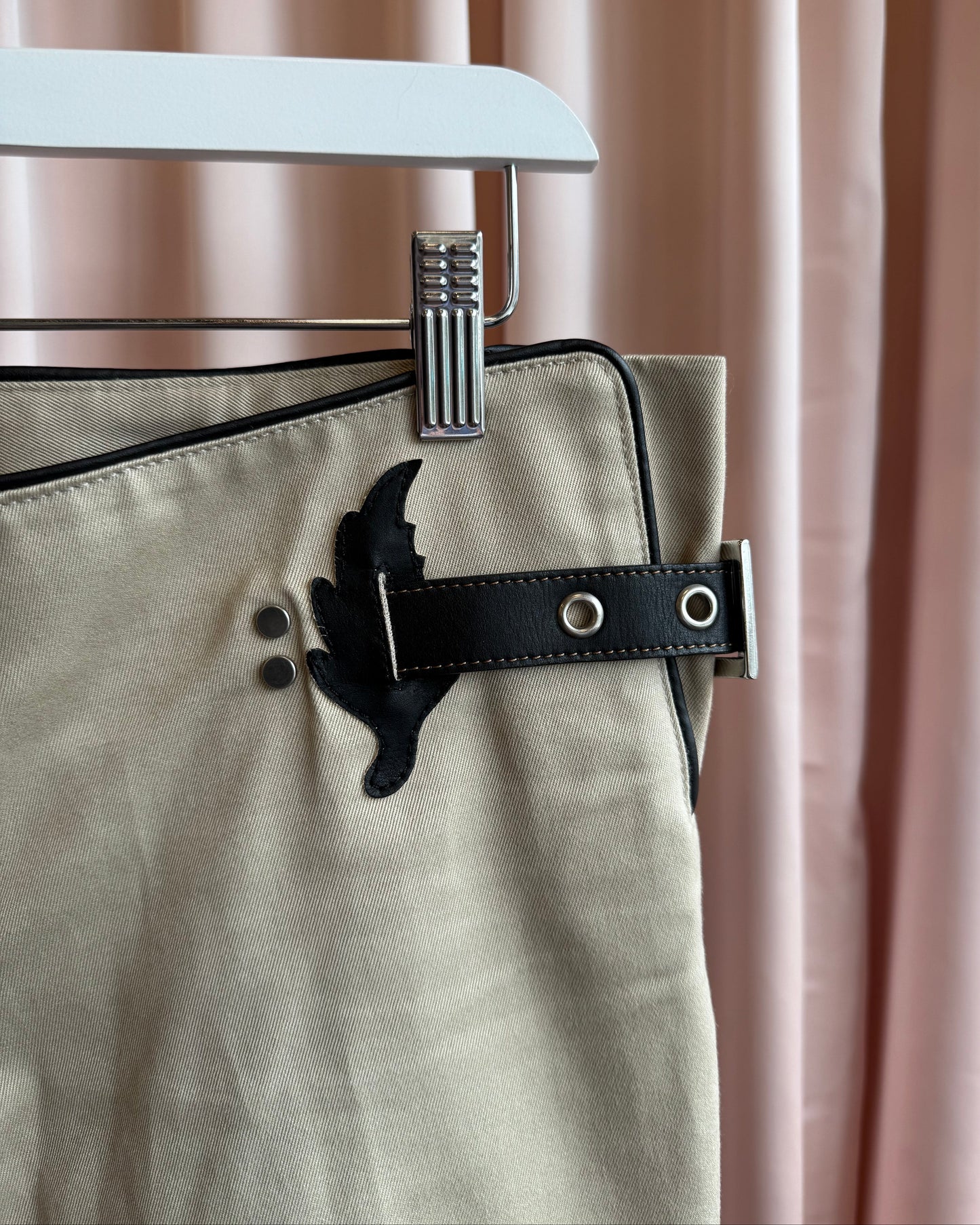 Dsquared² F/W 2004 Equestrian Breeches Inspired Cropped Pants