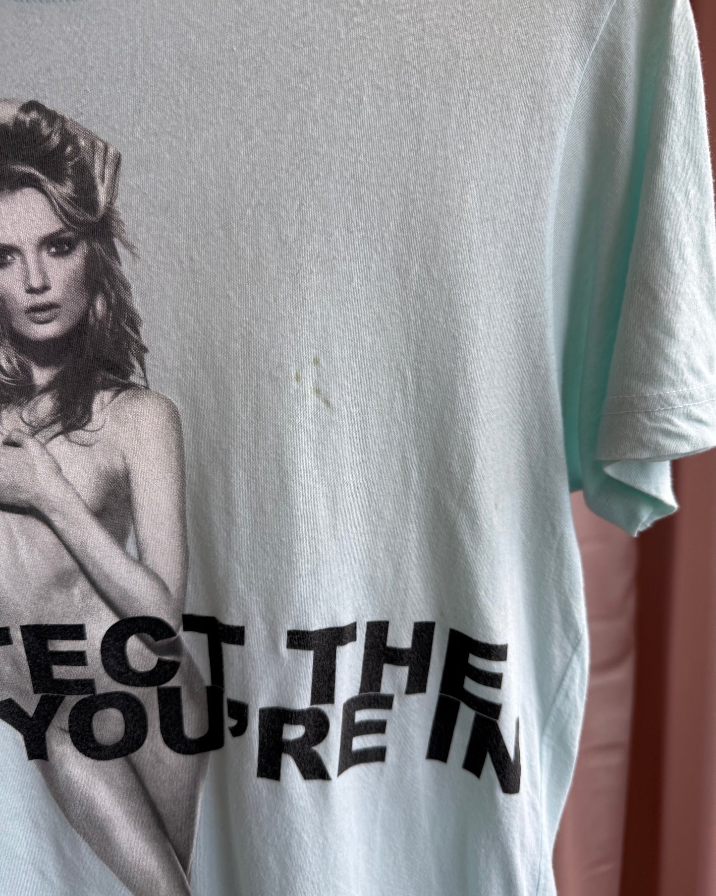 Marc Jacobs "Protect The Skin You're In" Lily Donaldson T-Shirt