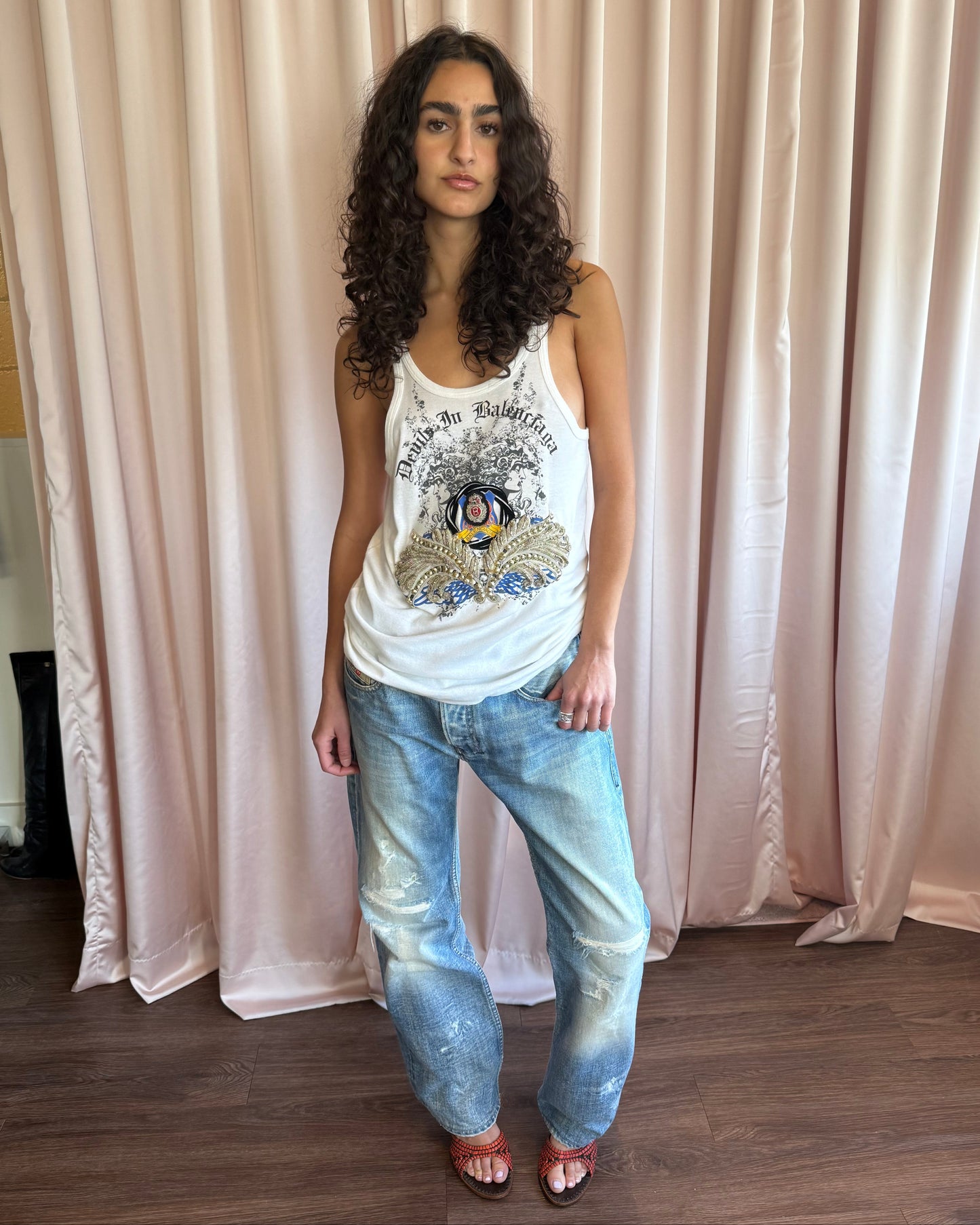 Diesel “Zatiny” Faded & Distressed Denim