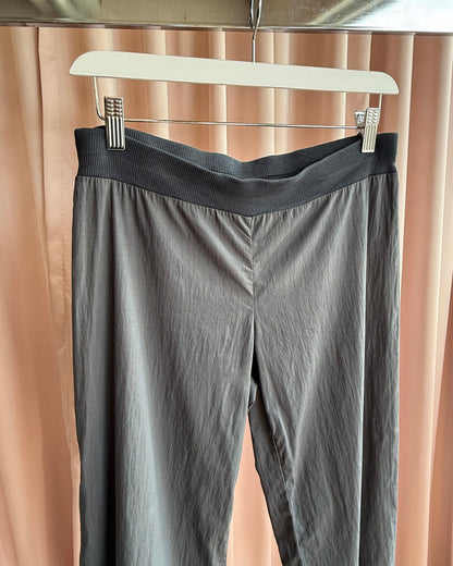 Cop Copine Charcoal Grey Lightweight Cropped Pants