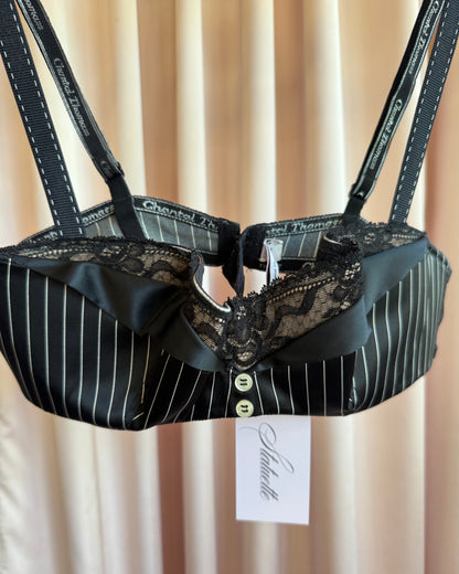 Chantal Thomass F/W 2007 Pinstripe Bra & Panty Set