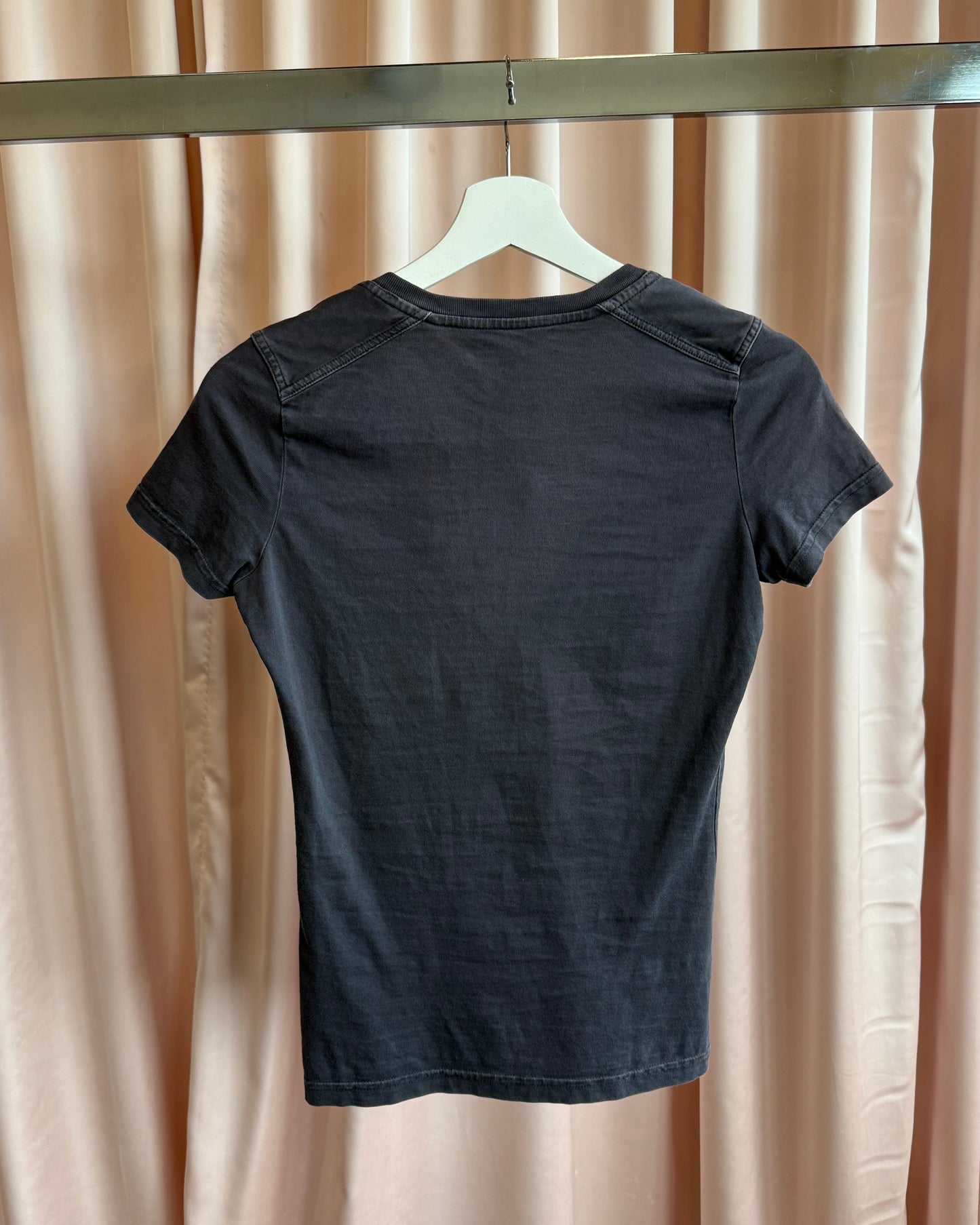 Dsquared² F/W 2009 Faded Black V-Neck T-Shirt