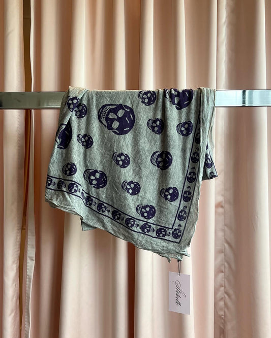 Alexander McQueen Skull Scarf