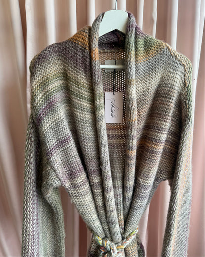 Zadig & Voltaire Multicolour Knit Belted Mia Cardigan