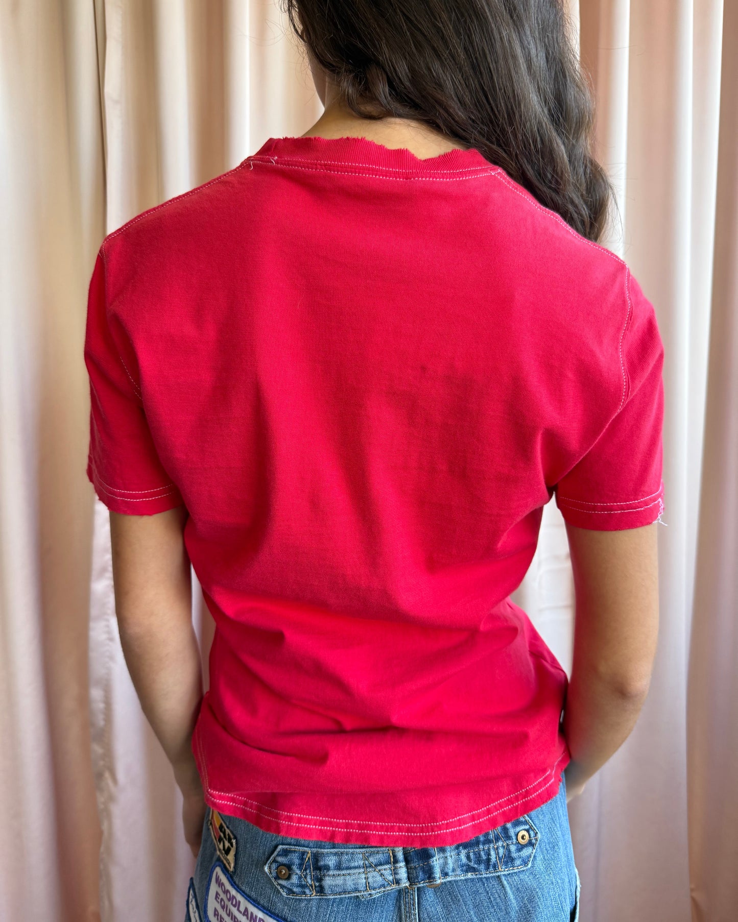 Dsquared² S/S 2007 Red Spell Out Logo T-Shirt