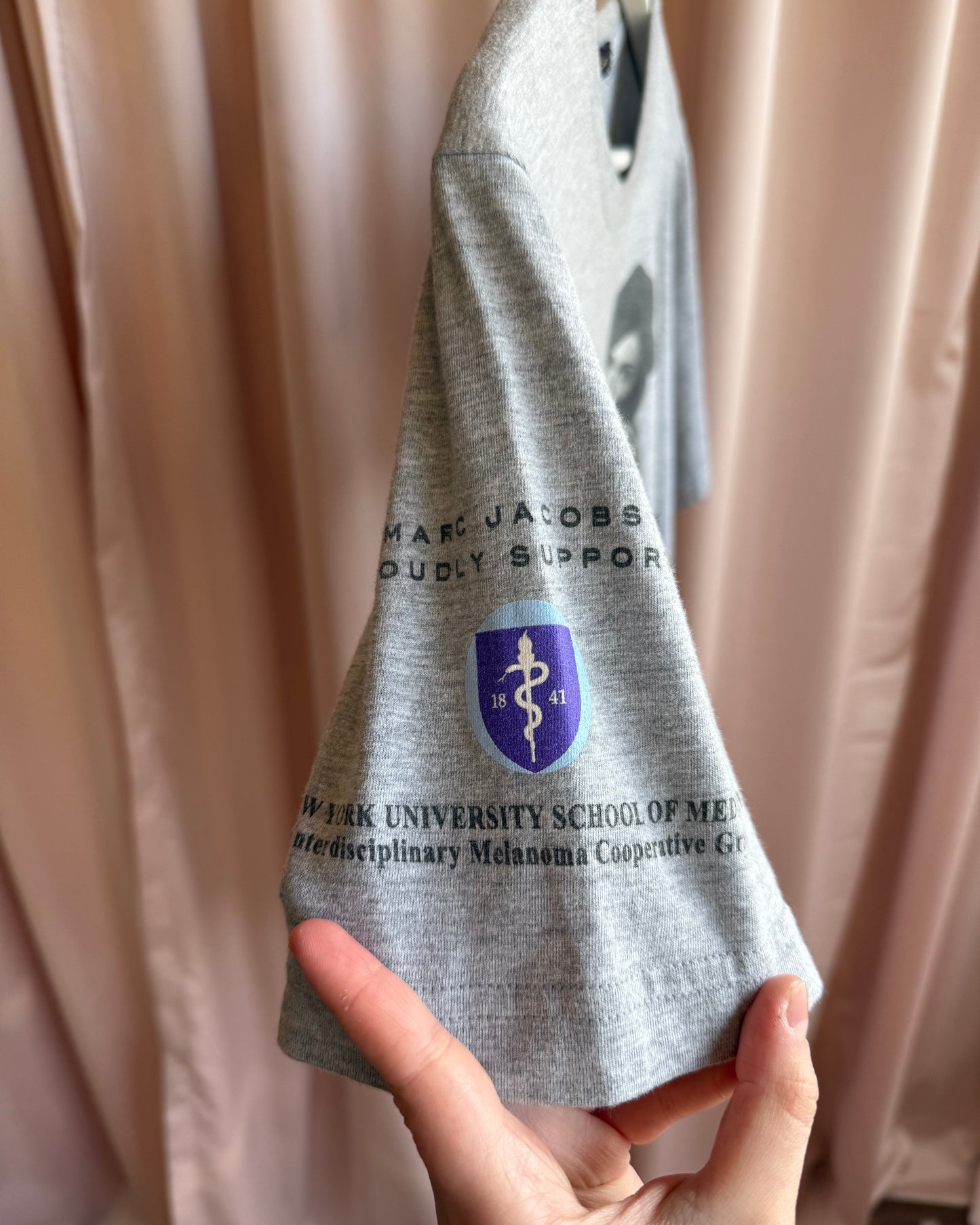 Marc Jacobs "Protect The Skin You're In" Helena Christensen T-Shirt