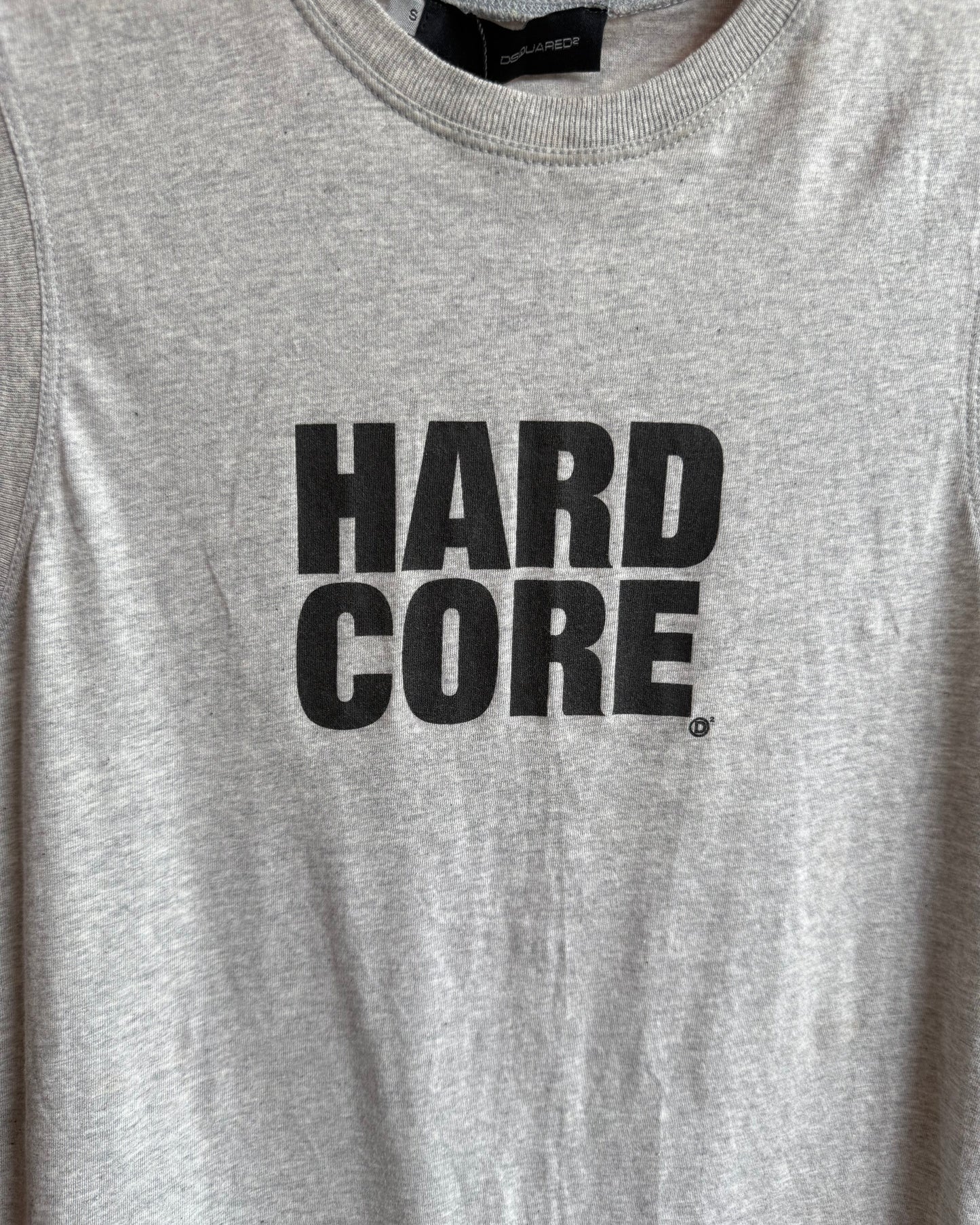 Dsquared² S/S 2002 "Hard Core" Grey Tank Top