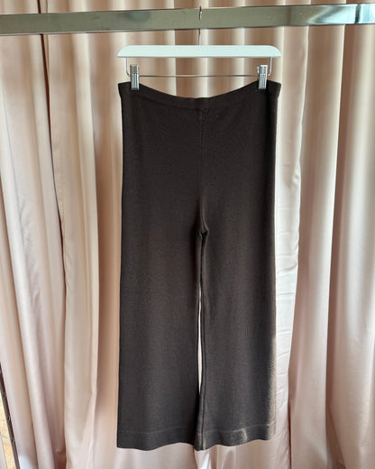 Gucci F/W 1996 by Tom Ford Brown Wool Knit Pants