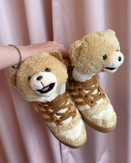 Jeremy Scott x Adidas Teddy Bear Sneakers