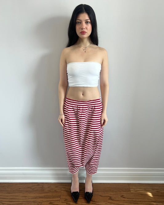 Junya Watanabe Striped Sarouel Pants