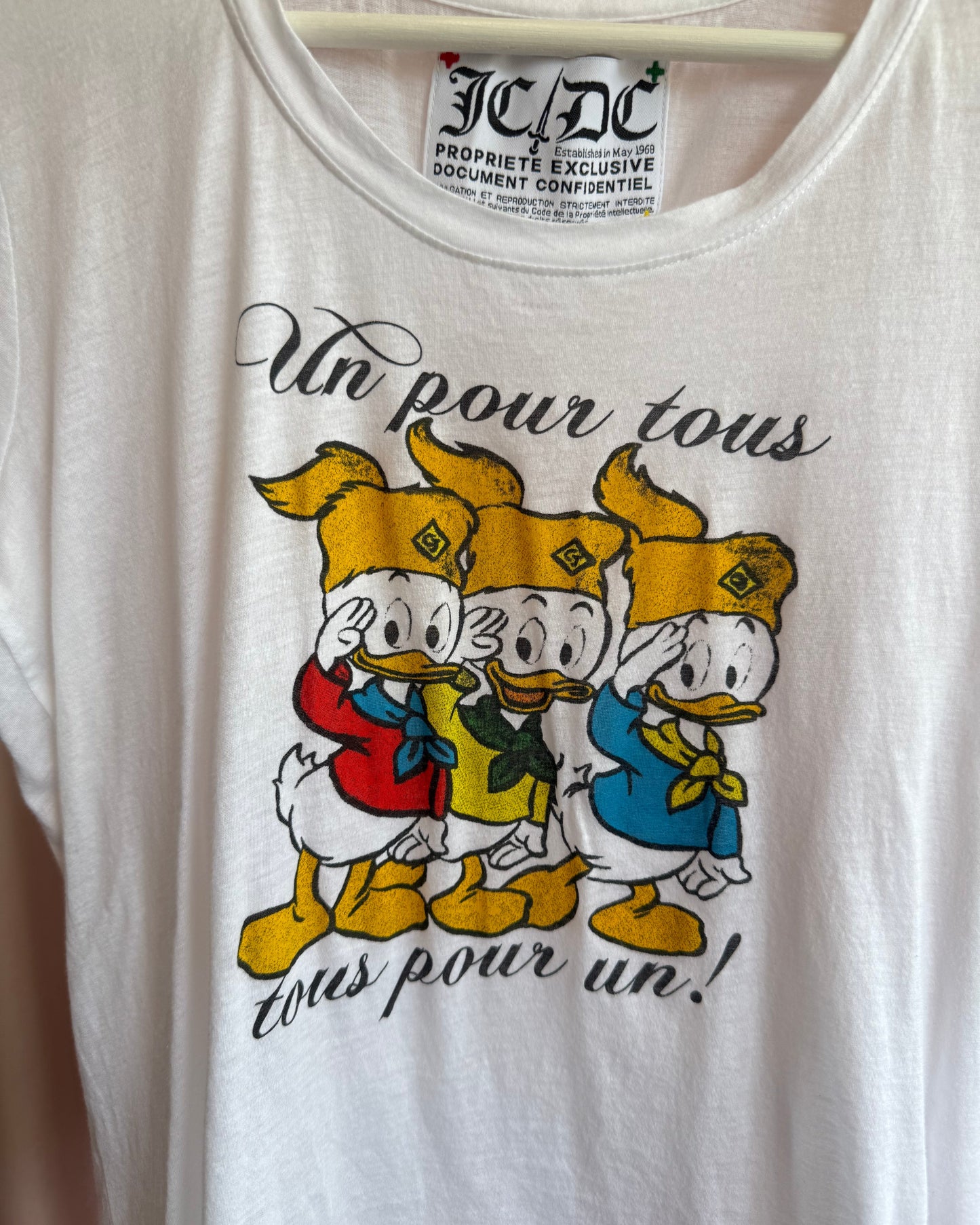 JC/DC Castelbajac x Disney Huey Dewey & Louie T-Shirt