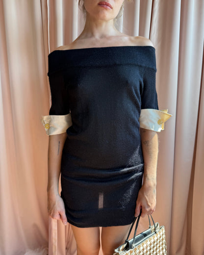 Studio 0001 by Gianfranco Ferre Knit Mini Dress