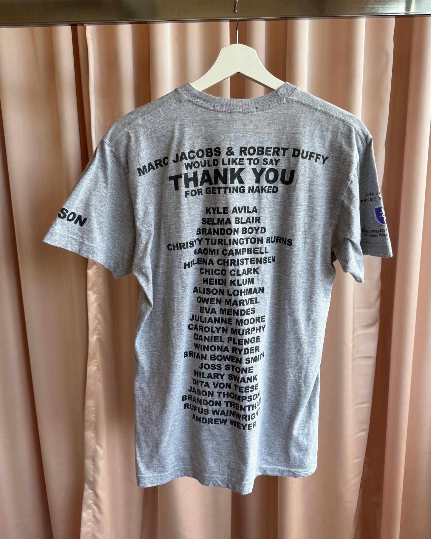 Marc Jacobs "Protect The Skin You're In" Alison Lohman T-Shirt