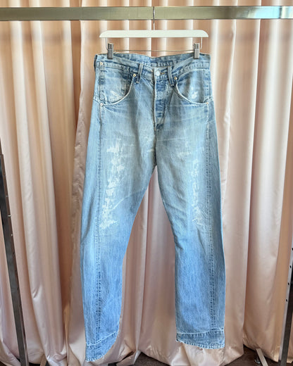 Levi's Engineered Jeans Vintage Distressed Light Wash Denim (30 x 34)