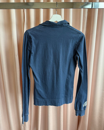 Dsquared² F/W 2005 Navy Long Sleeve Polo Top