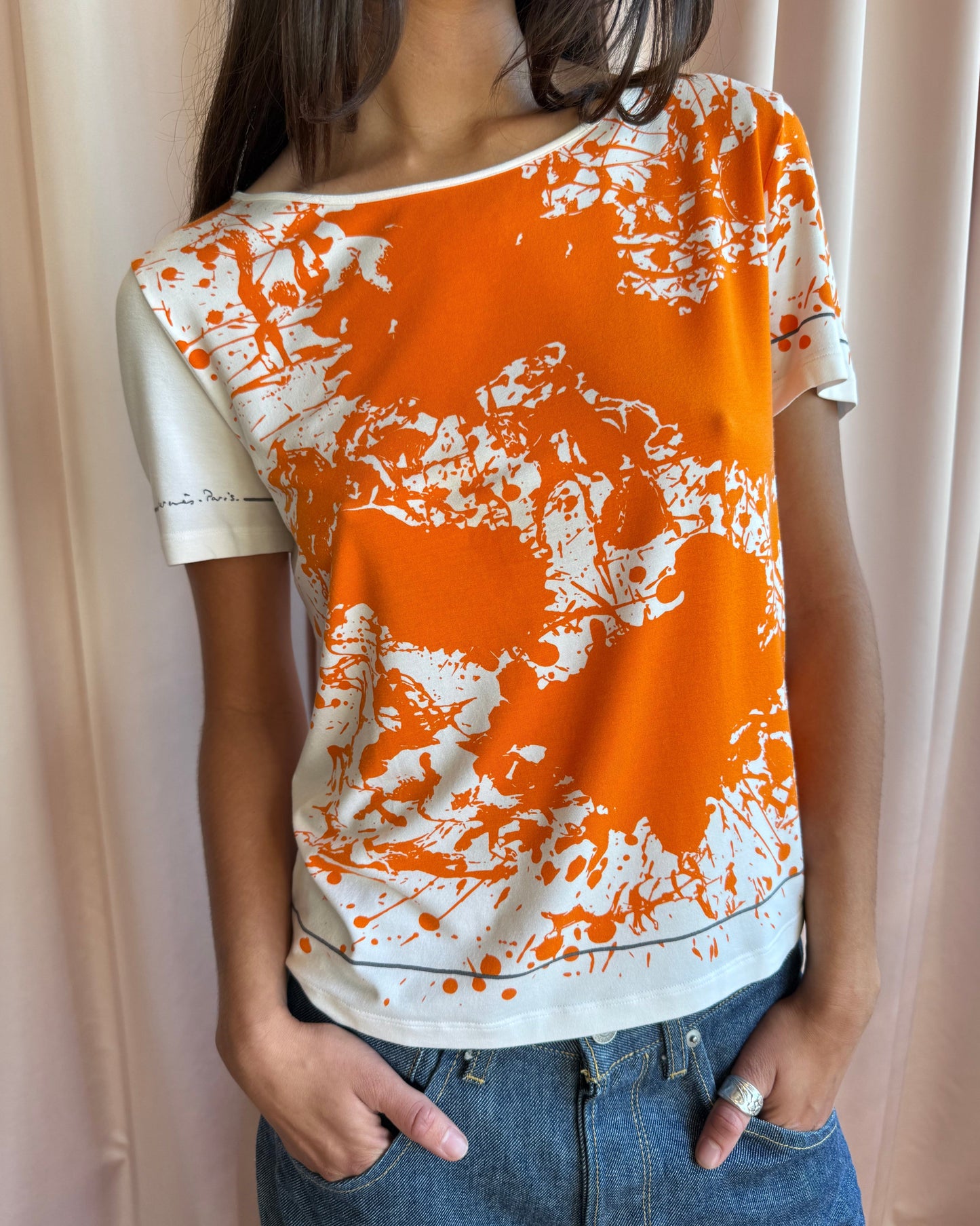 Hermès S/S 2004 by Martin Margiela “Cheval Surprise” Short Sleeve T-Shirt