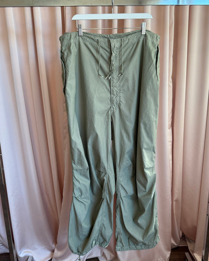 Vintage US Military Snow Camo Parachute Pants