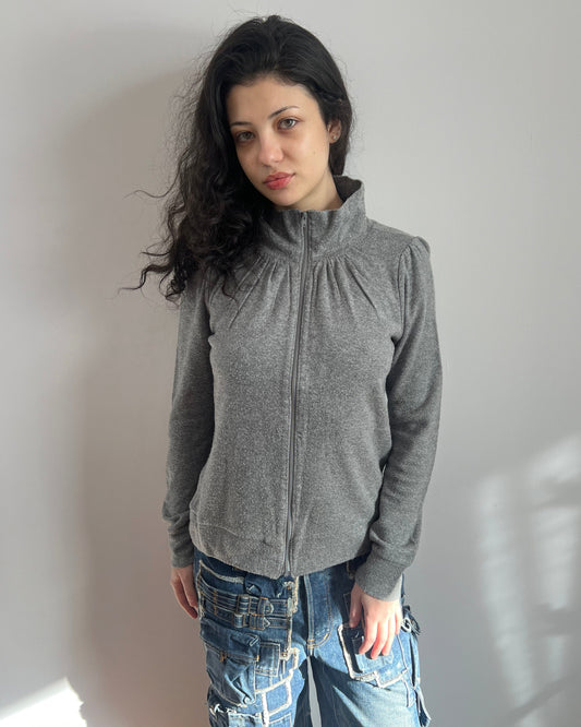 Tsumori Chisato Grey Zip Up