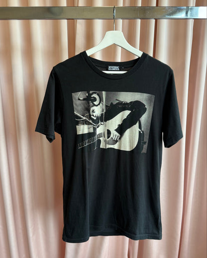 Hysteric Glamour "Kurt Cobain" Black Graphic T-Shirt