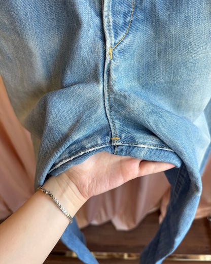 Levi's Engineered Jeans Relaxed Fit Faded Light Wash Denim