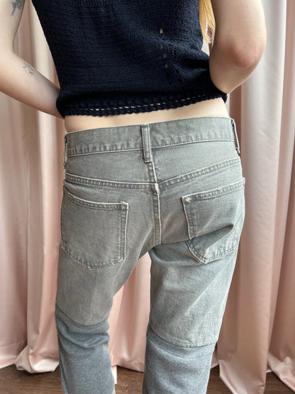 Undercover S/S 2012 Grey Thermal Hybrid Denim