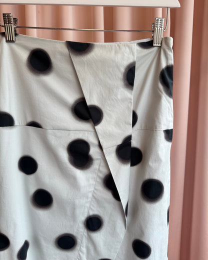 Marc by Marc Jacobs S/S 2015 Baby Blue Polka Dot Skirt