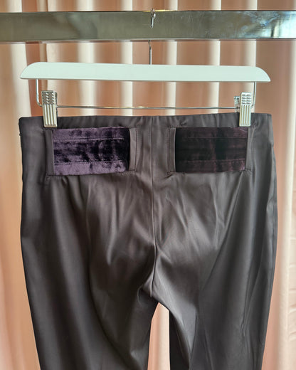 Gucci F/W 2004 by Tom Ford Eggplant Trousers