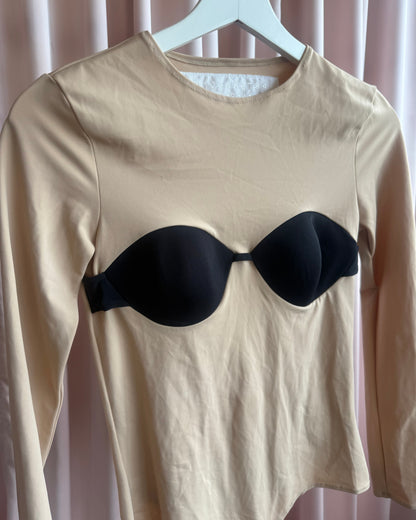 Maison Martin Margiela x H&M Bra Illusion Long Sleeve Stretch Bodysuit