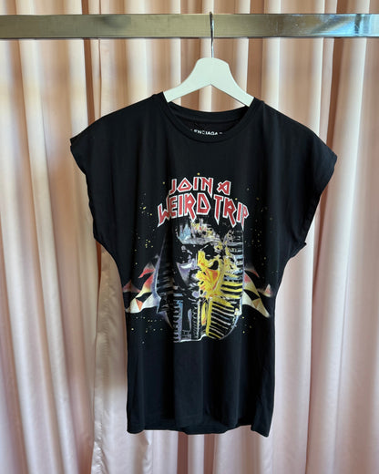 Balenciaga F/W 2012 by Ghesquière "Join A Weird Trip" Egyptofunk T-Shirt