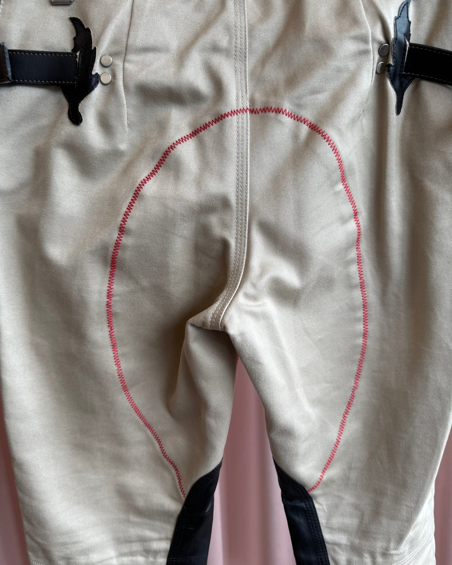 Dsquared² F/W 2004 Equestrian Breeches Inspired Cropped Pants