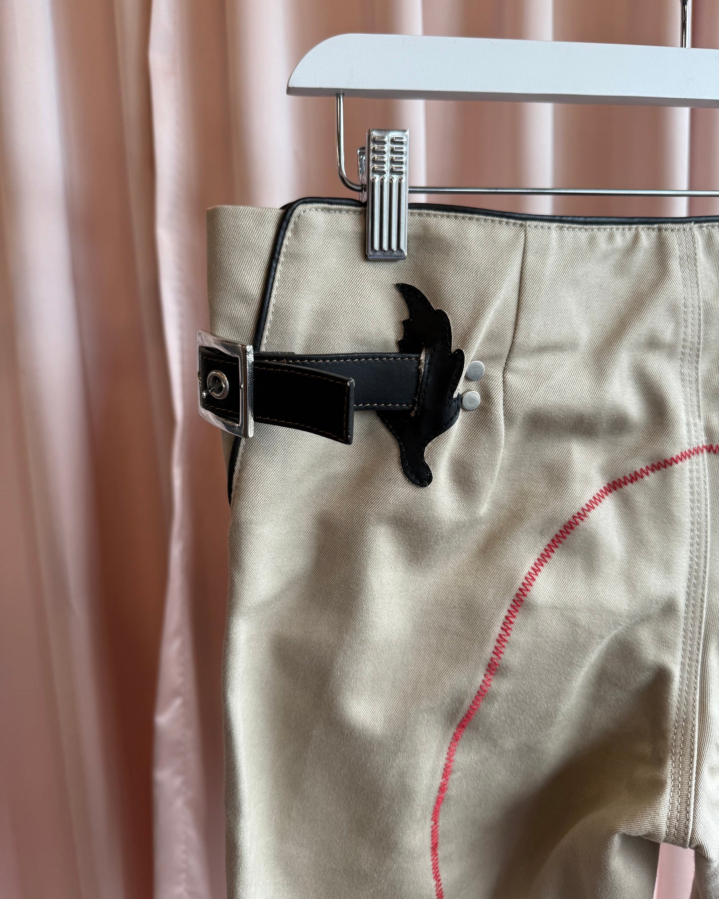 Dsquared² F/W 2004 Equestrian Breeches Inspired Cropped Pants