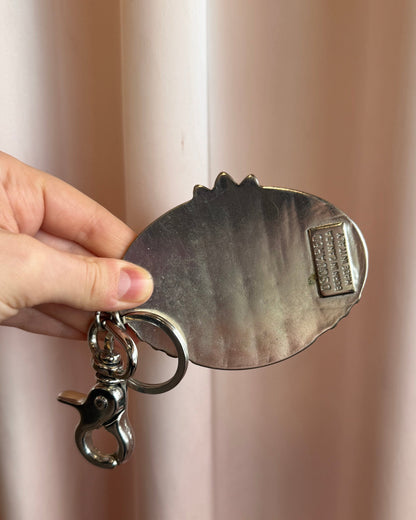 Dsquared² "Top" Banana Engraved Metal Keychain