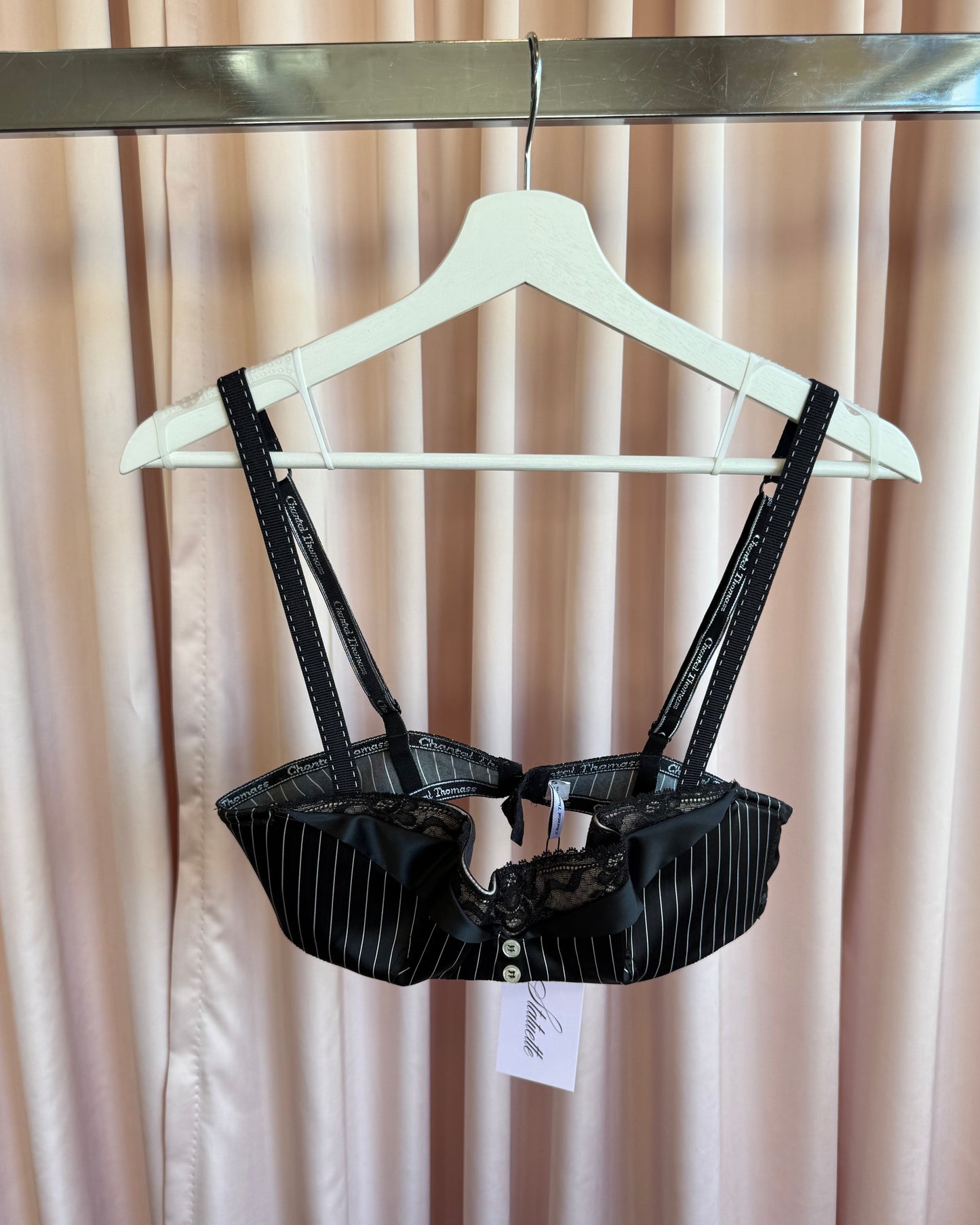 Chantal Thomass F/W 2007 Pinstripe Bra & Panty Set