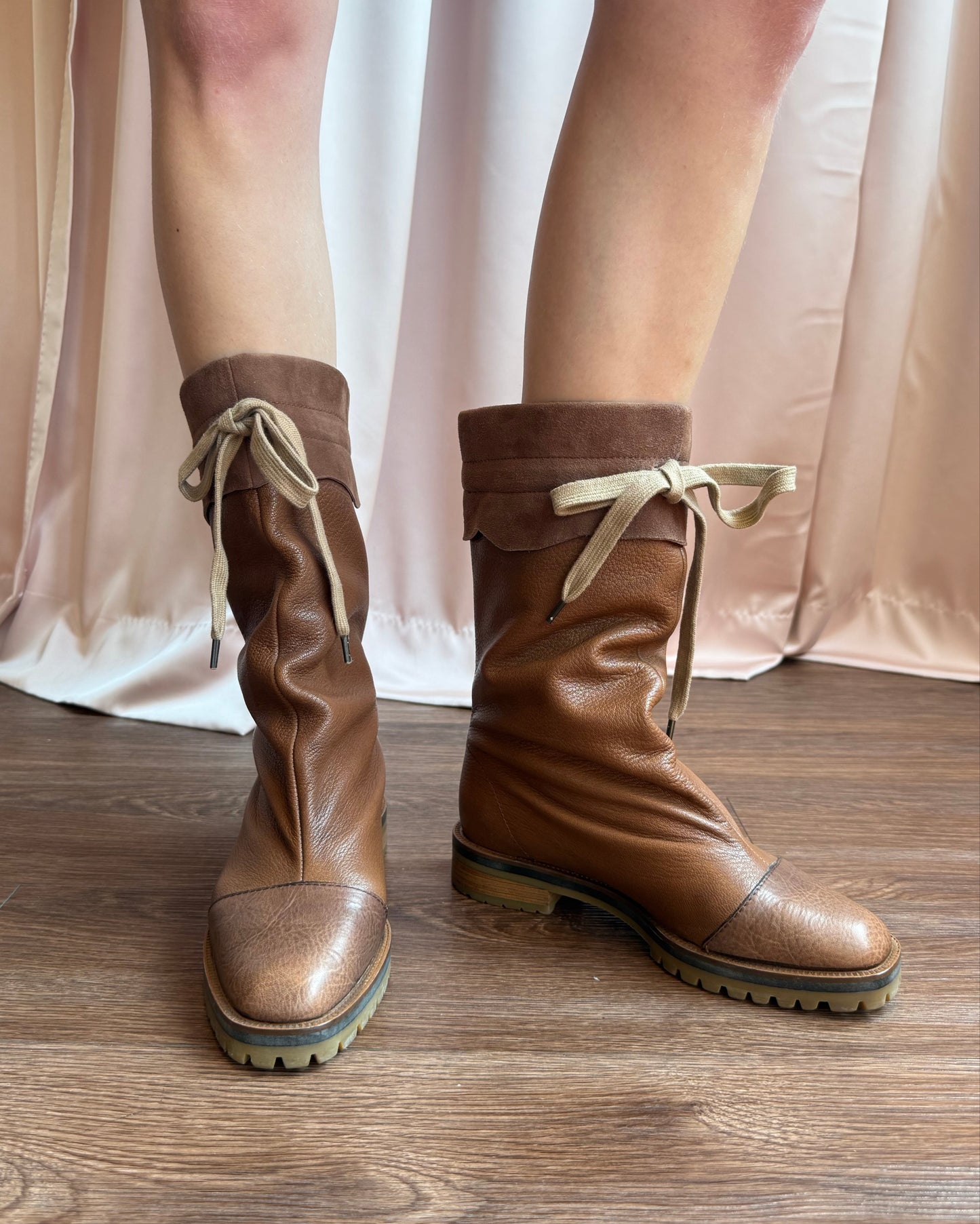 Vivienne Westwood Brown Leather Boots