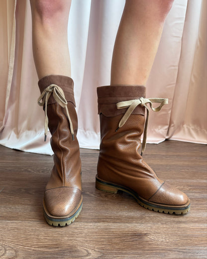 Vivienne Westwood Brown Leather Boots