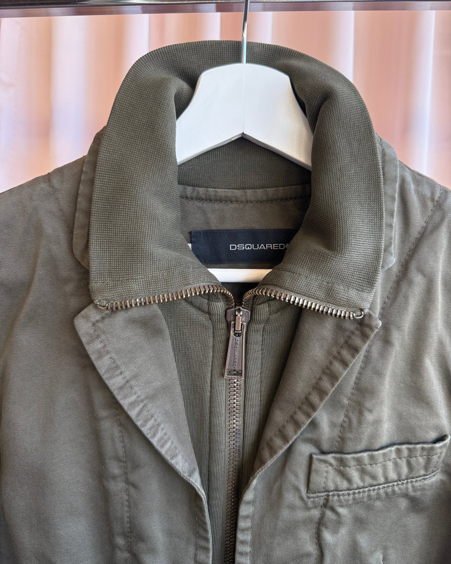 Dsquared² F/W 2007 Khaki Double Layered Jacket