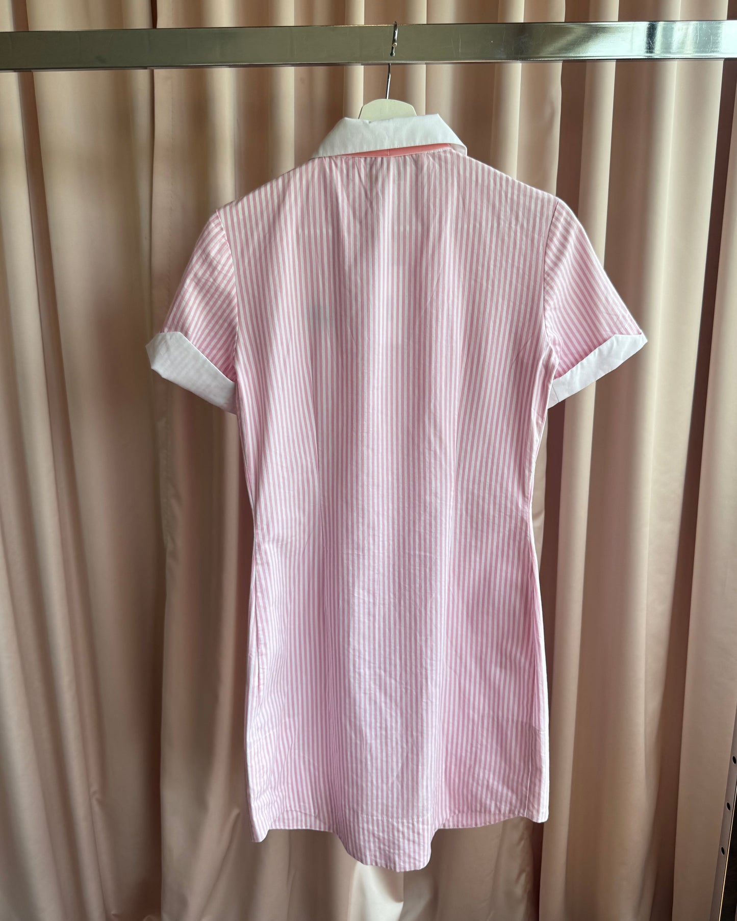 Wheels & Dollbaby Summer 2014 Pink & White Candy Daze Dress