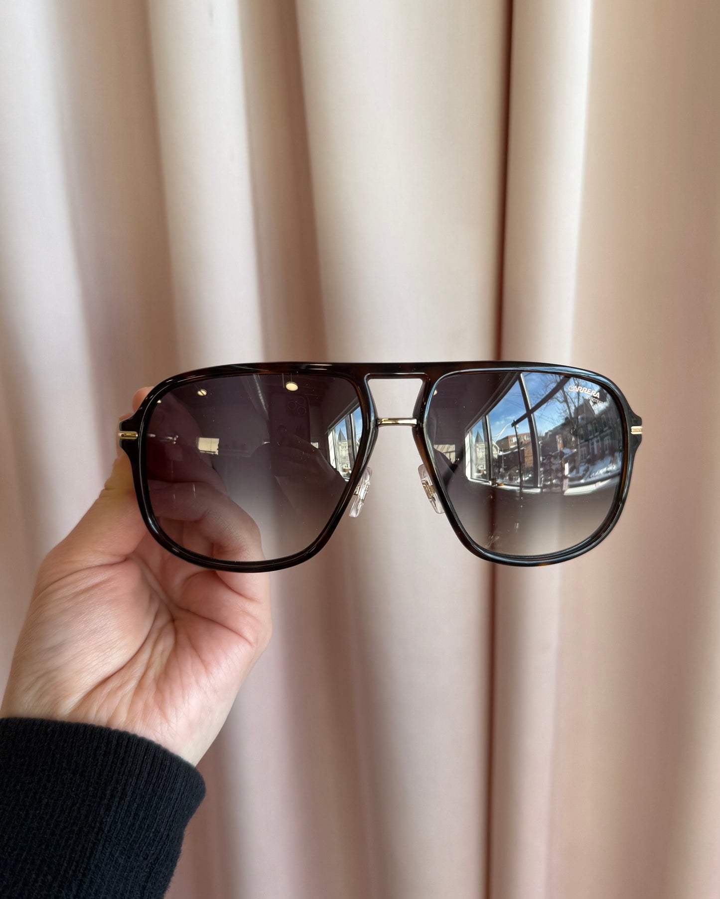 Carrera 296/S UV Protect Tortoiseshell Aviator Sunglasses