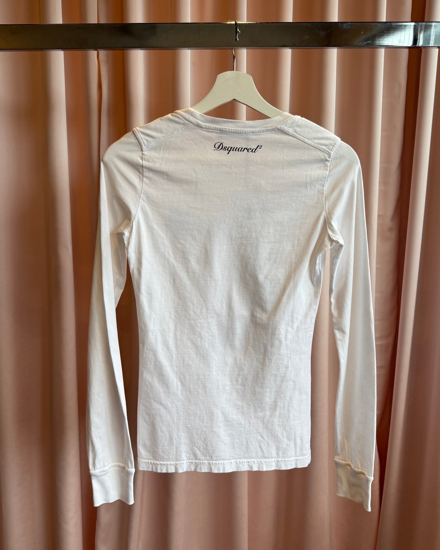 Dsquared² F/W 2009 Tap Dancer Graphic Long Sleeve T-Shirt