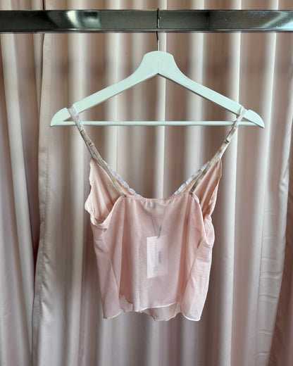 Intimissimi Shimmer Print Blush Pink Camisole Top