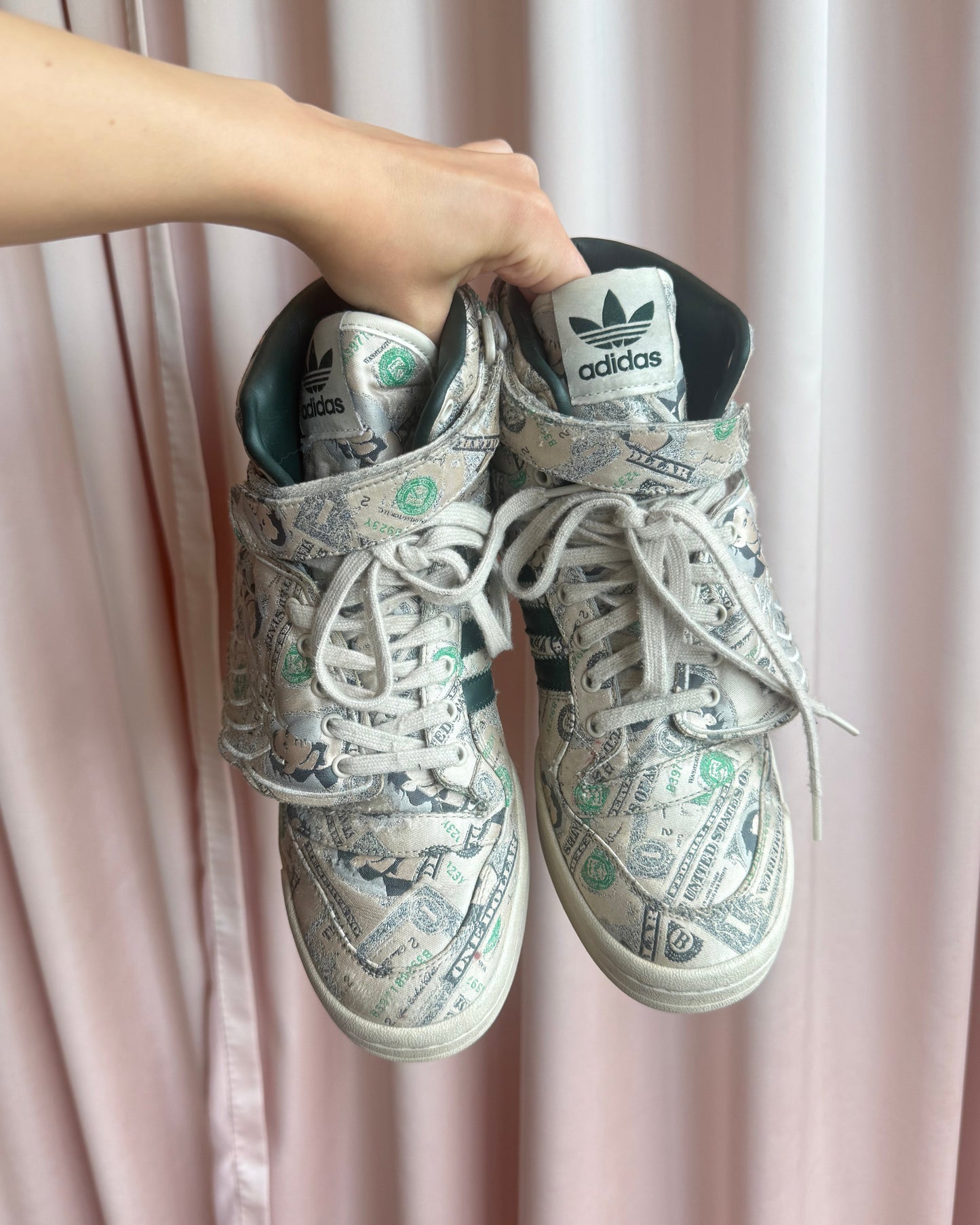 Jeremy Scott x Adidas “Money” Forum High Wings 1.0