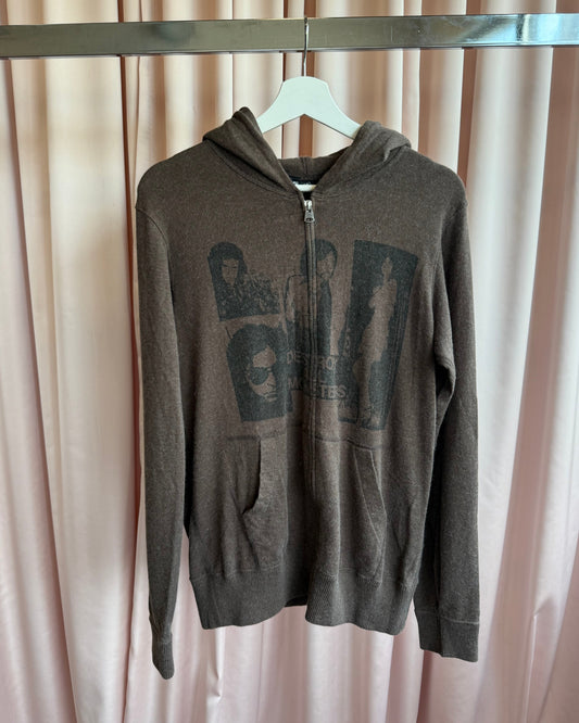 Hysteric Glamour x Destroy All Monsters 2006 Graphic Zip Up Hoodie